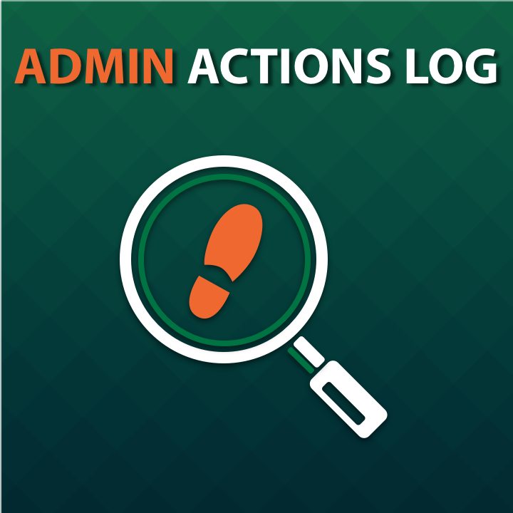 Admin Actions Log