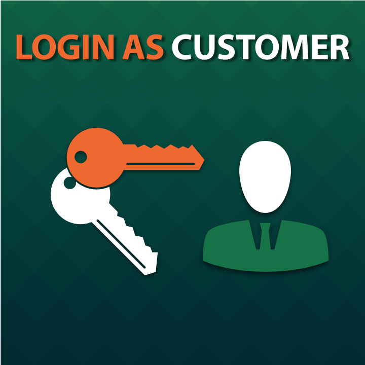 Login as Customer