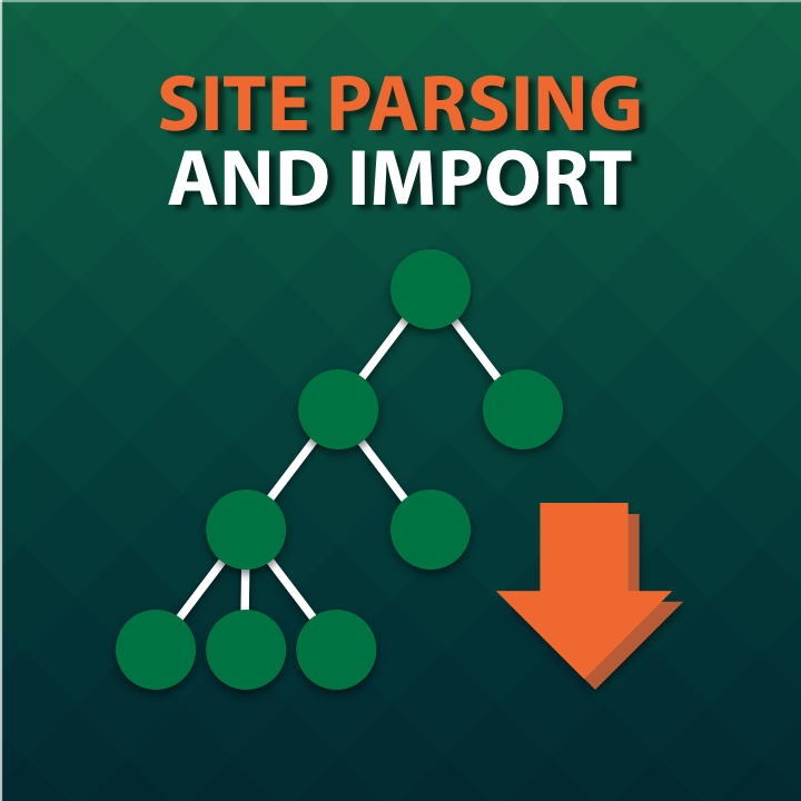 Site Parsing and Import