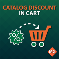 Catalog Discount in Cart for Magento 2